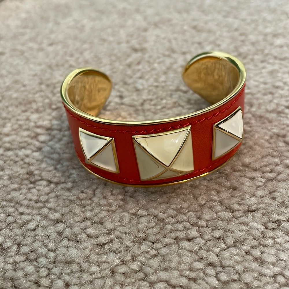 Rebecca Minkoff gold detail cuff bracelet